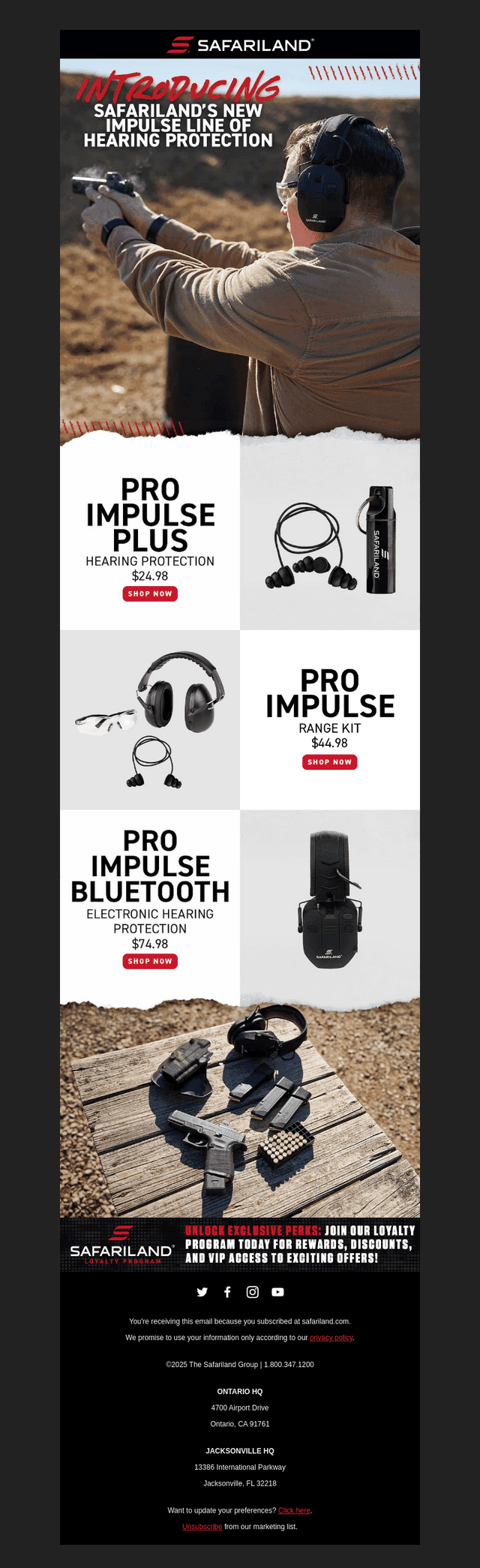 Introducing the Pro Impulse Hearing Protection Line