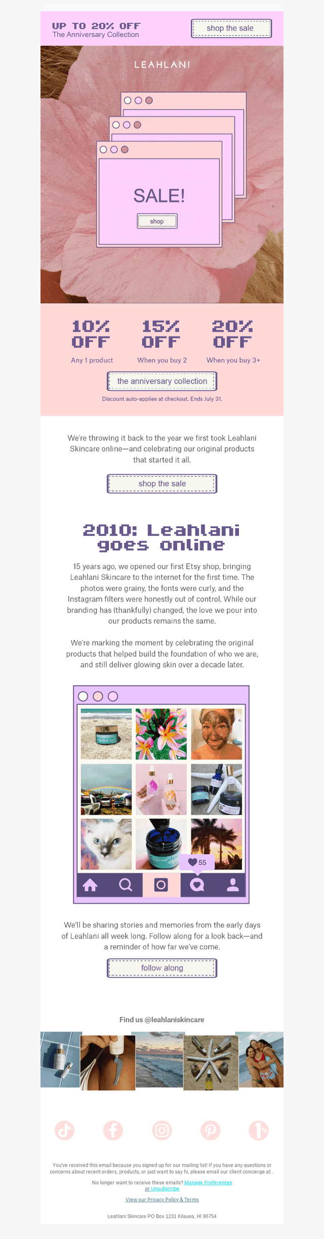 Leahlani Skincare email from Thu, Aug 14, 2025