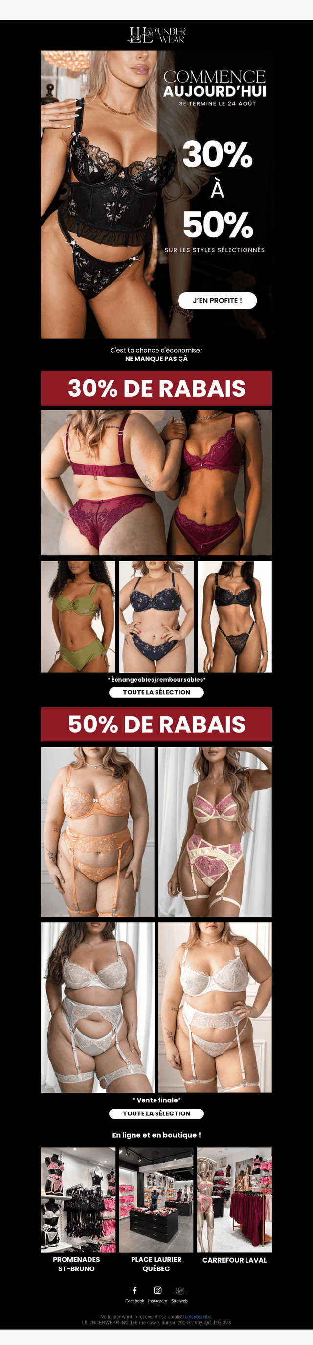 🔥 C’est parti : -50% sur vos styles préférés