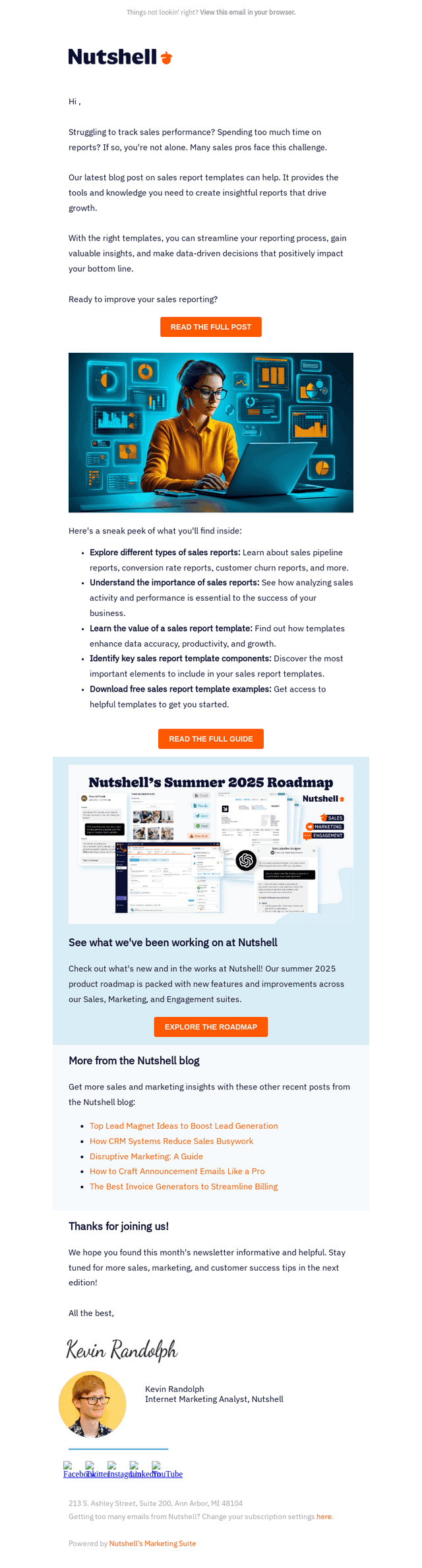 Unlock sales insights with these reporting templates