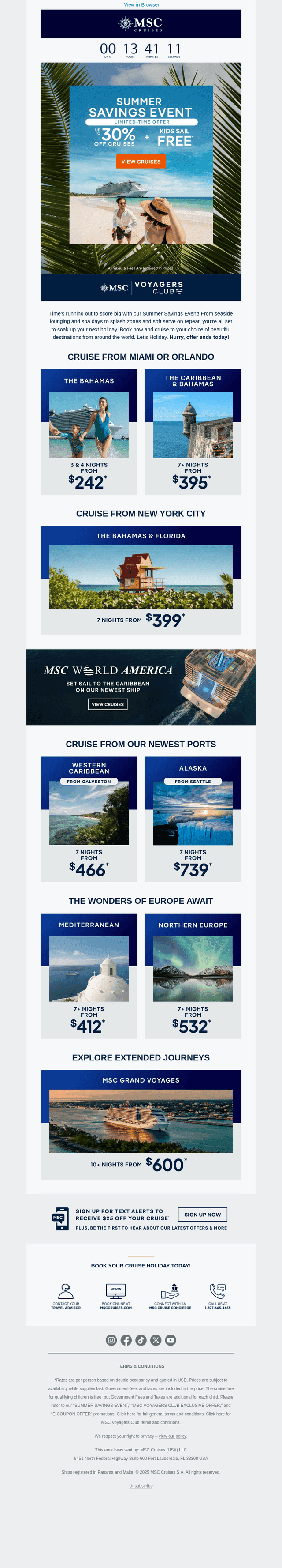 Don’t Wait—Our Summer Savings Event Ends Today!