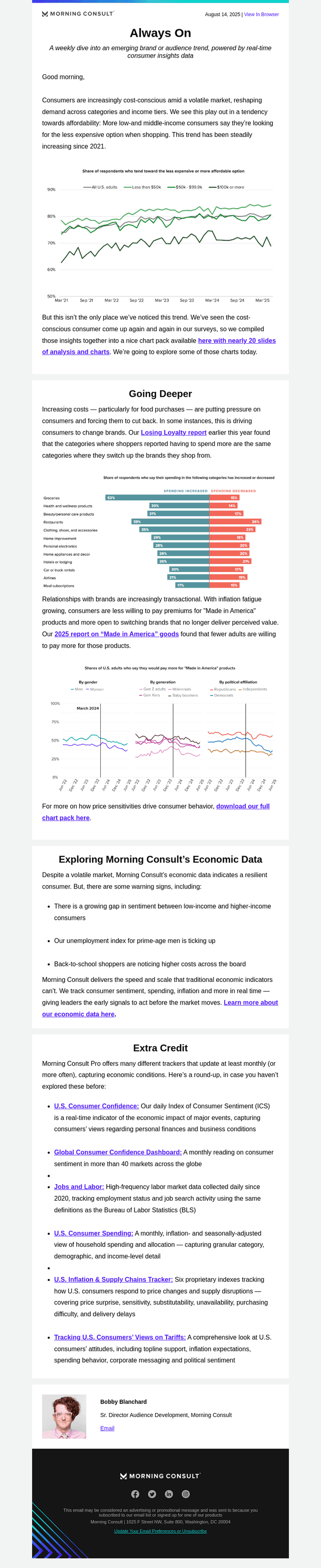 How Price Sensitivity Is Reshaping Consumer Behavior