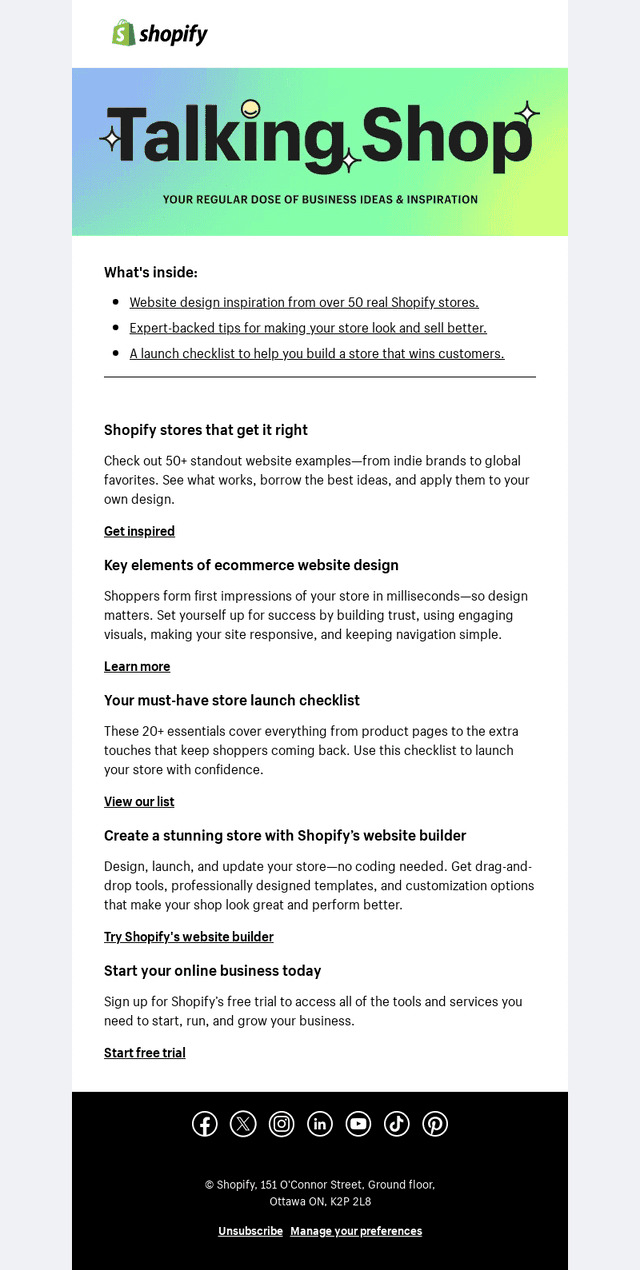 🔝 Make your online stores stand out