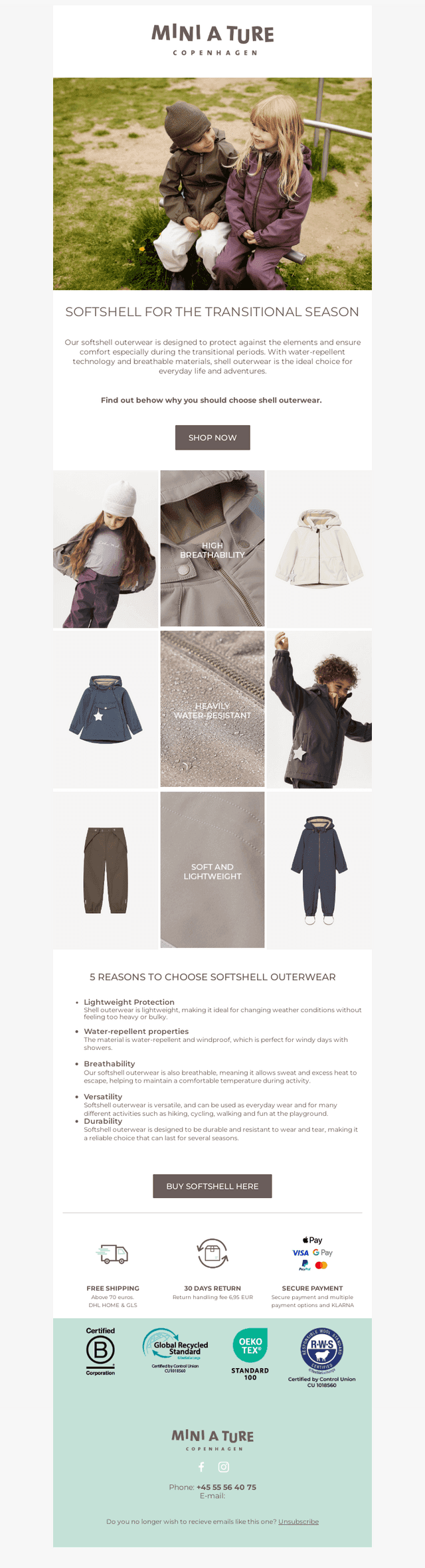 ⭐5 reasons to choose softshell outerwear