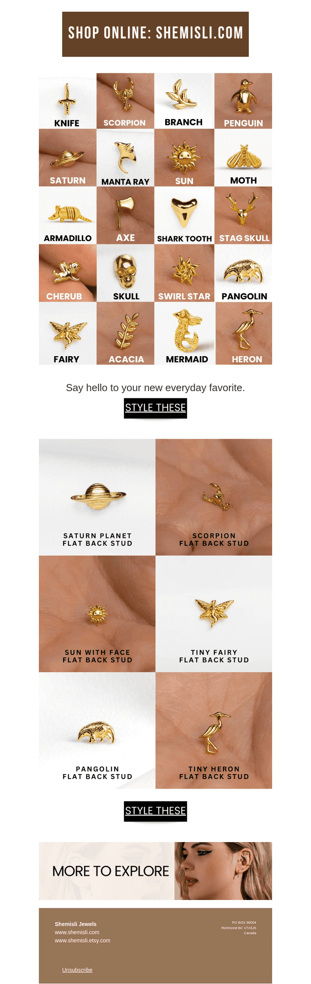 Just Dropped: Our New Studs Are Here 💫