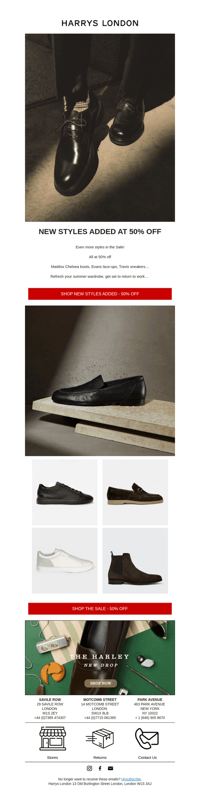 More New Styles Added! 50% Off