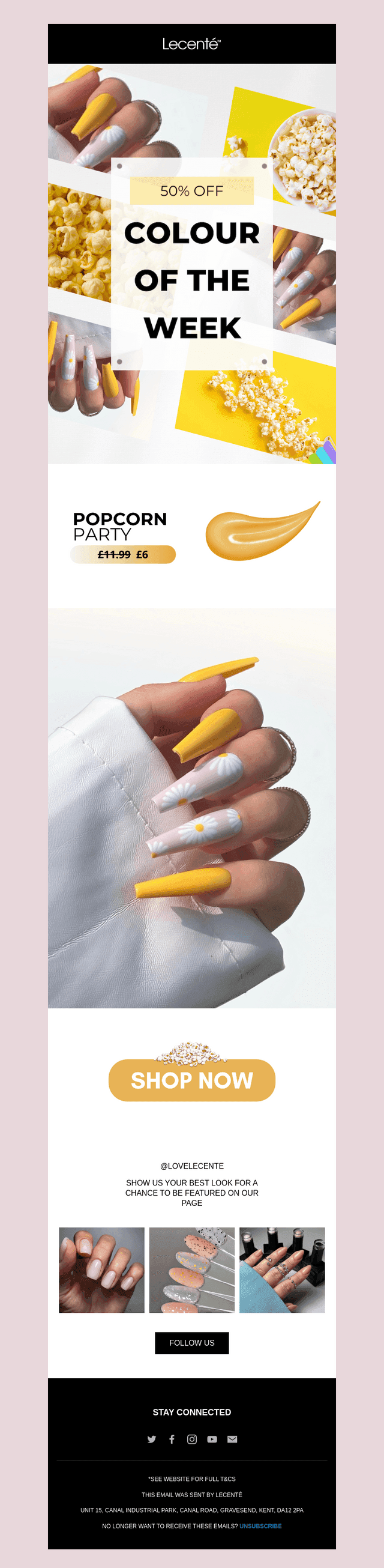 This Week’s Colour Crush: Popcorn Party 🍿