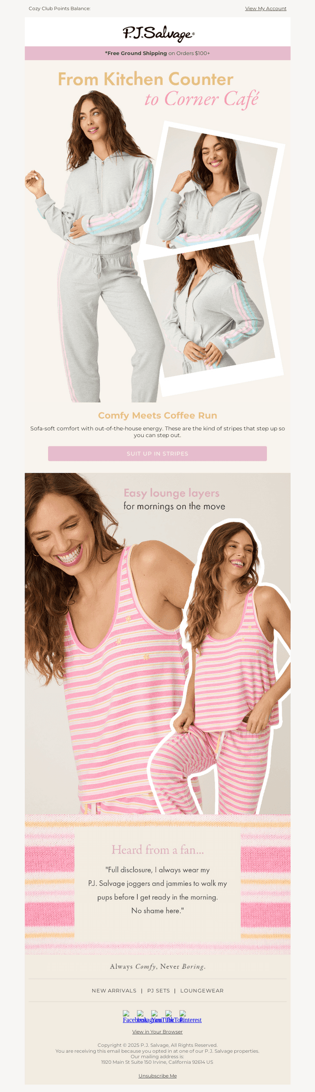 Steppin’ Out in Stripes