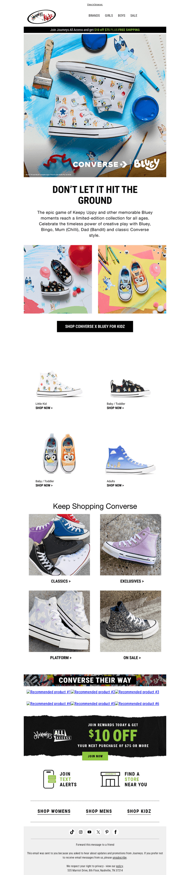 Converse x Bluey 💙🐶