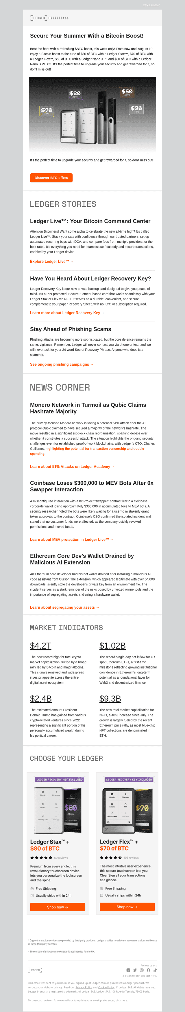 Beat the Heat with a BTC Boost + Monero Network Under Attack