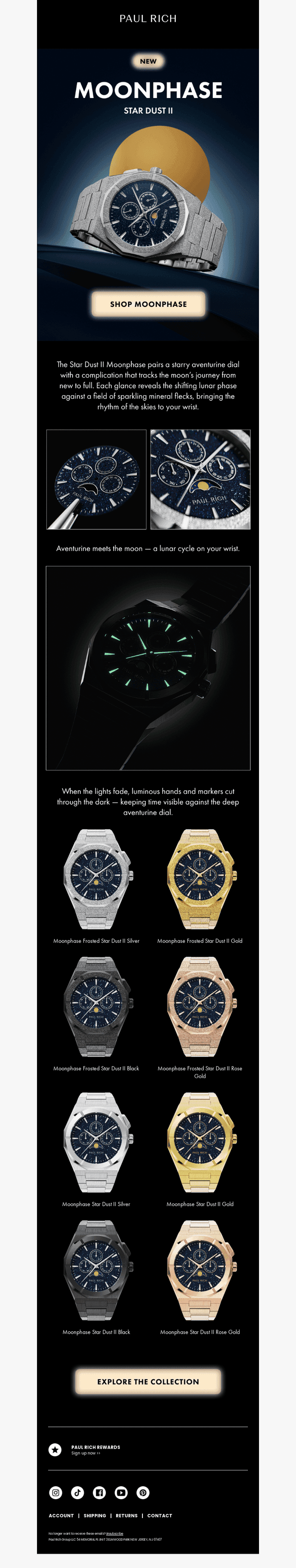 NEW: Star Dust II Moonphase