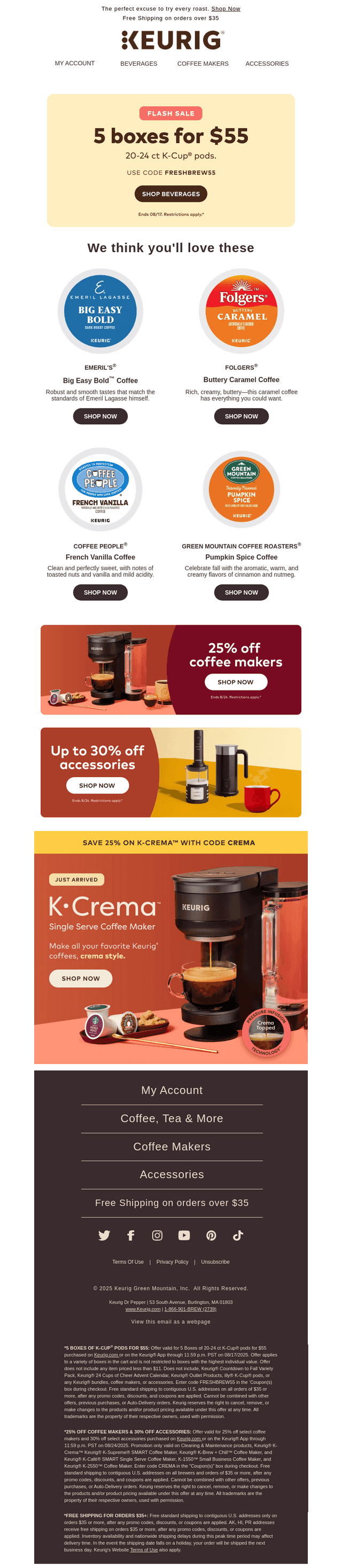 Why stop at one box? Get 5 for $55!