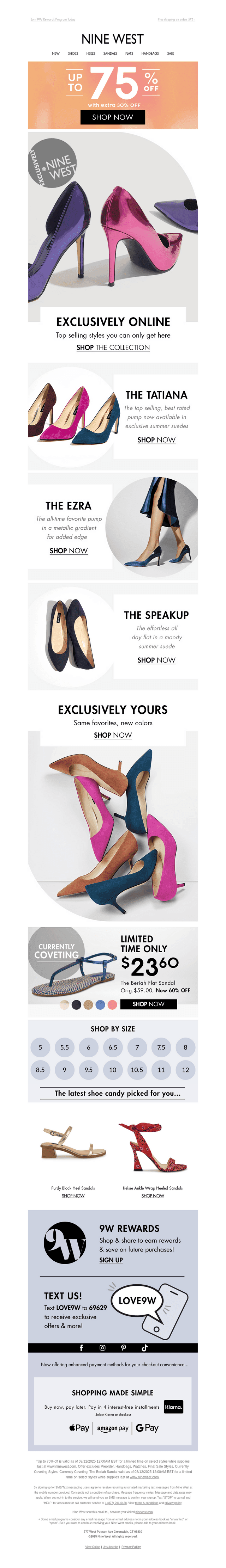 Only At Nine West