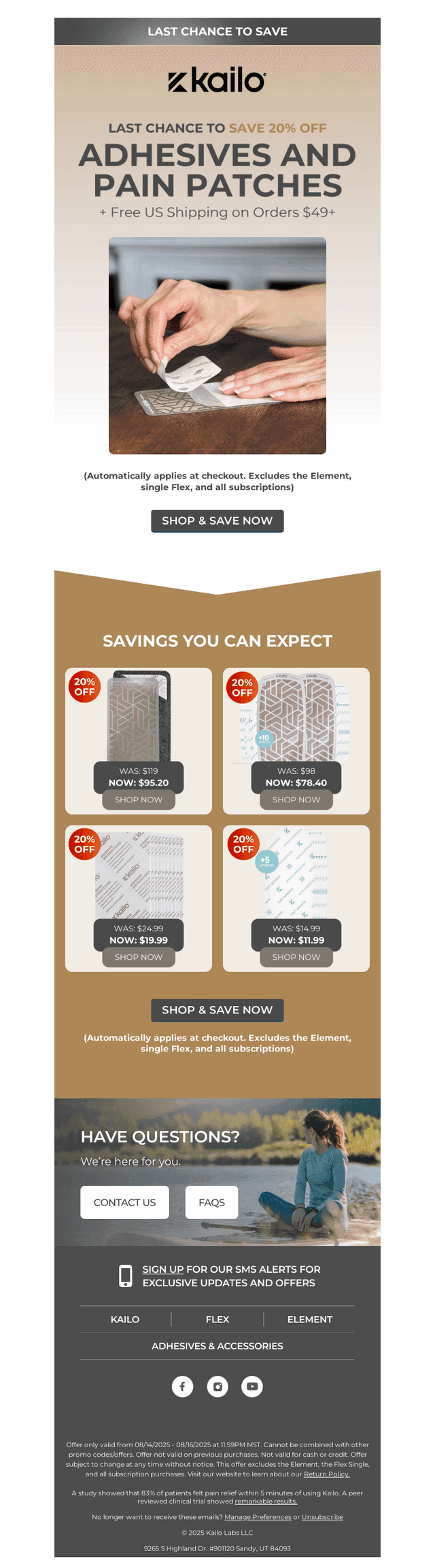 Last Day To Save 20%