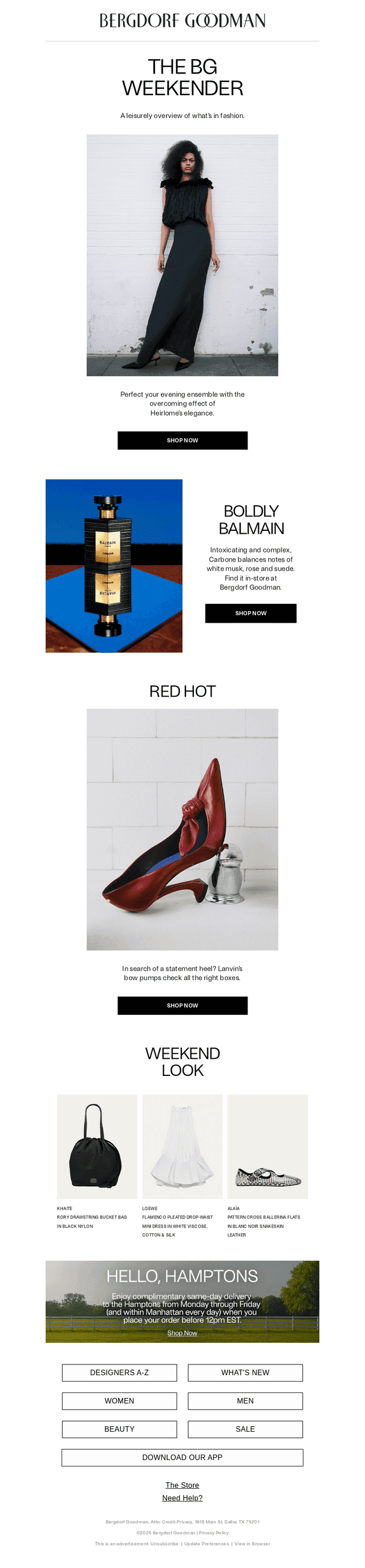 The BG Weekender: Modern Glamour