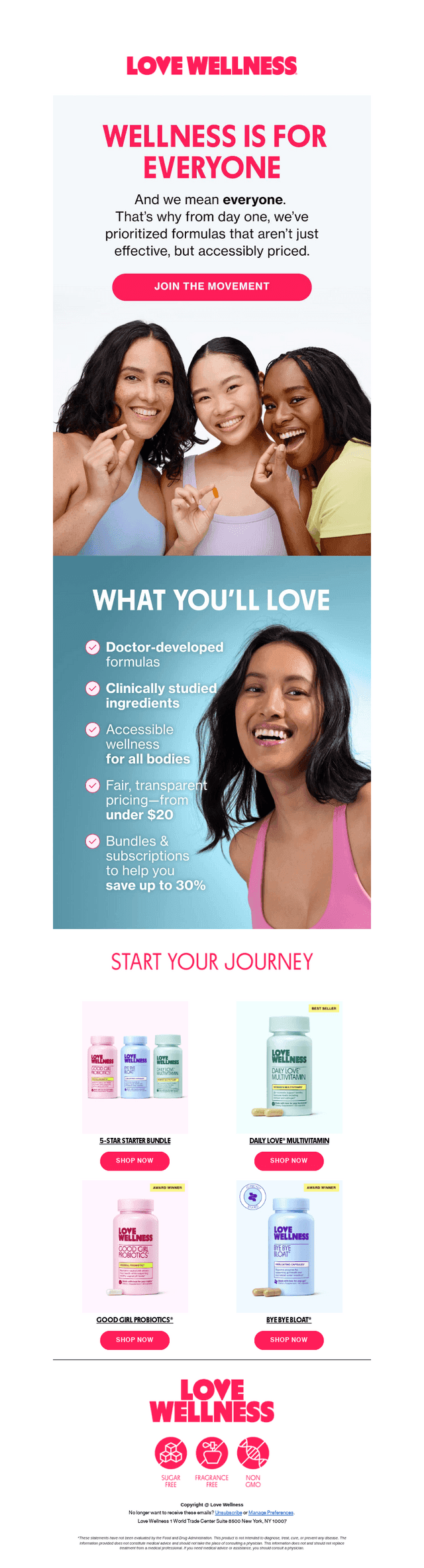 Formulas priced with you in mind