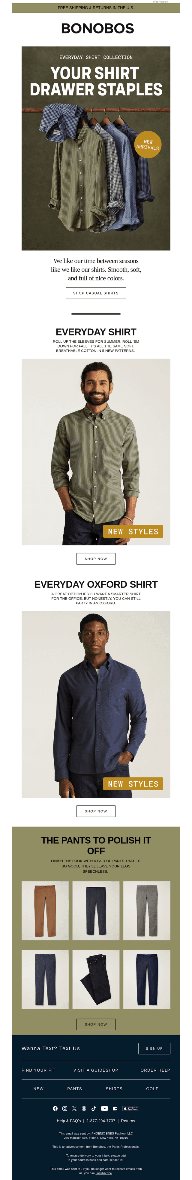 New Everyday Shirts to Transition to Fall