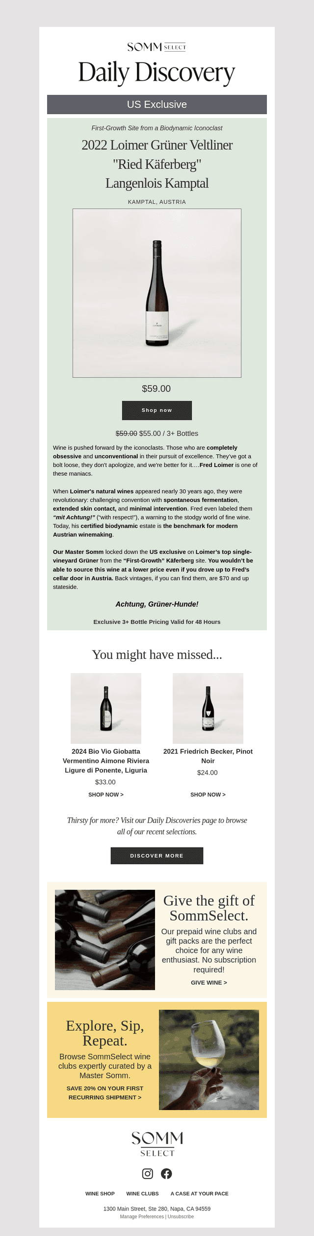 US EXCLUSIVE: Reserve 'Cult' Grüner