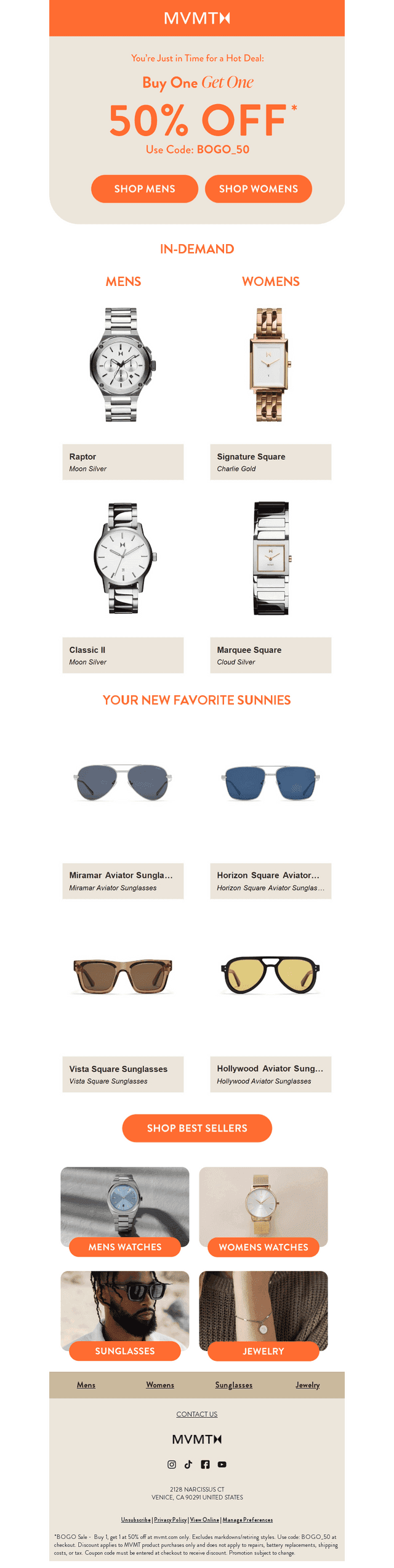 MVMT BOGO: Two Looks, One Deal