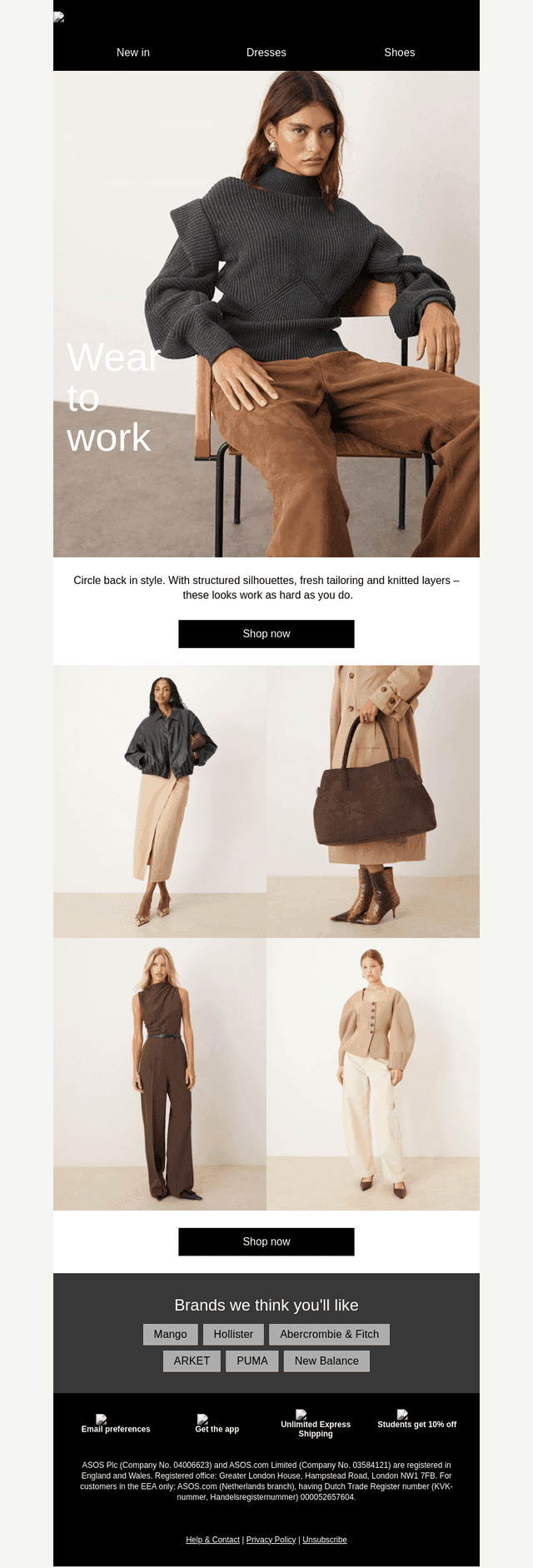 This week's story: wear to work