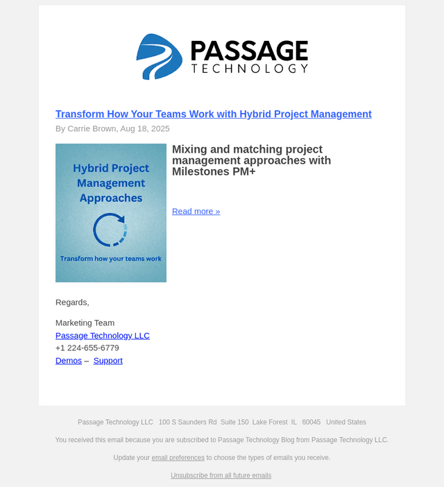 Transform How Your Teams Work with Hybrid Project Management