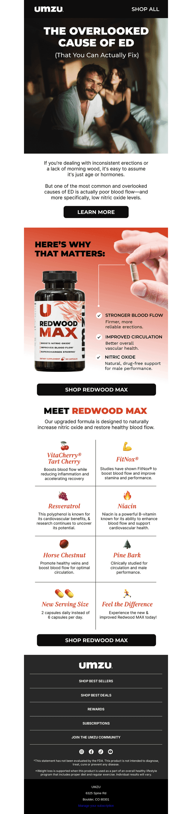 Struggling with ED? Start with Blood Flow
