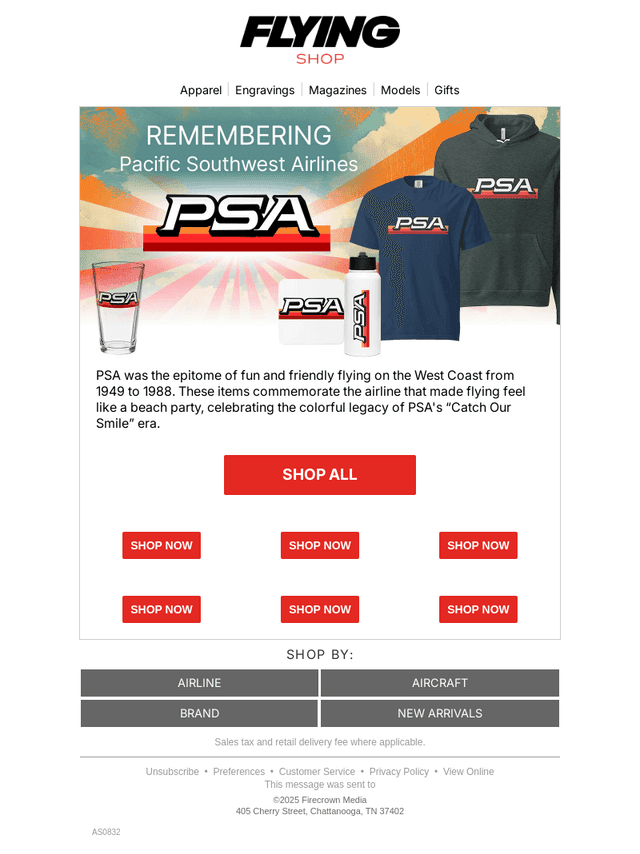 Commemorate PSA with Fun Swag