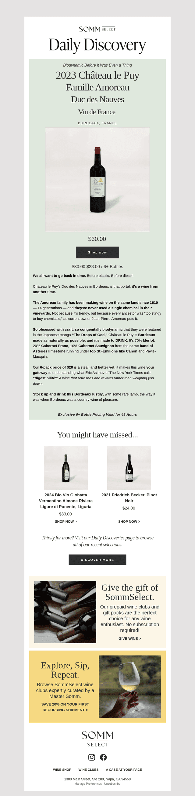 The Most Natural Wine in Bordeaux?