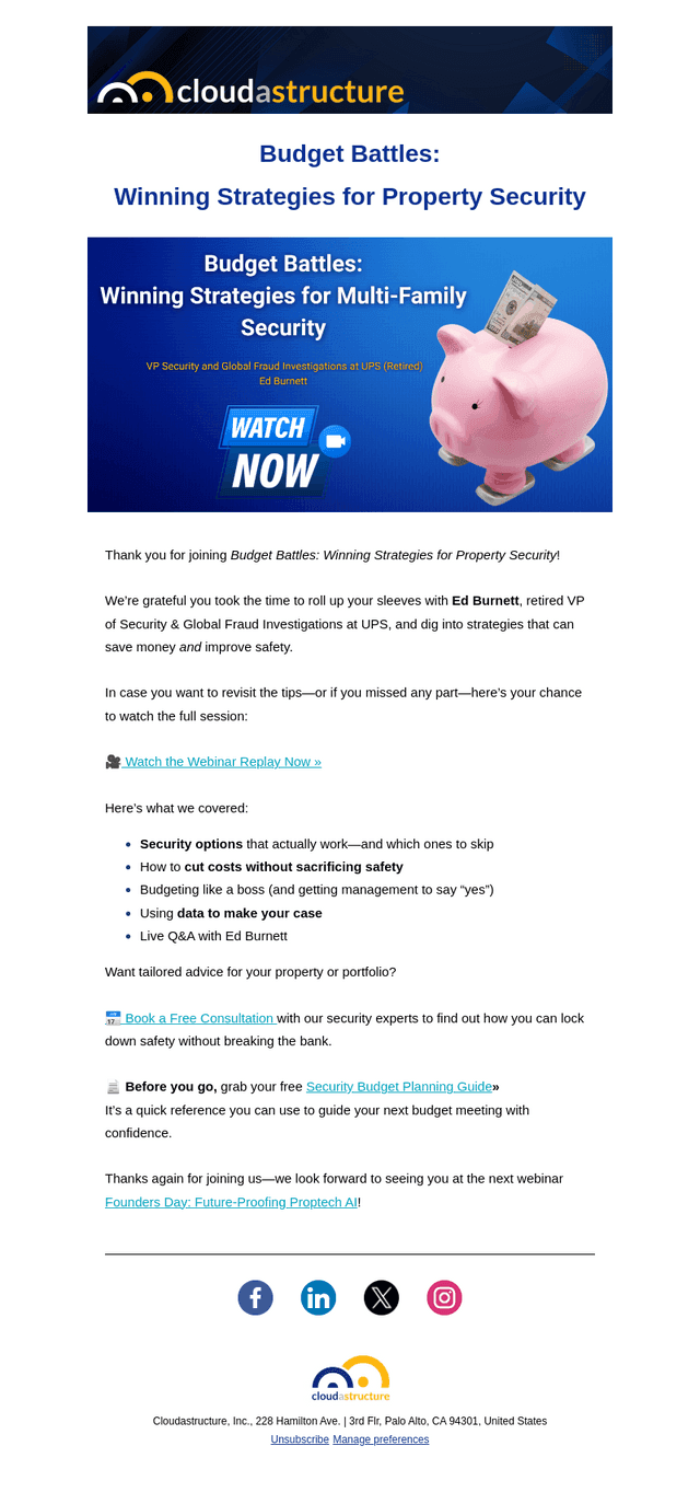 Missed Budget Battles? Watch the Replay & Start Saving 💰🔒