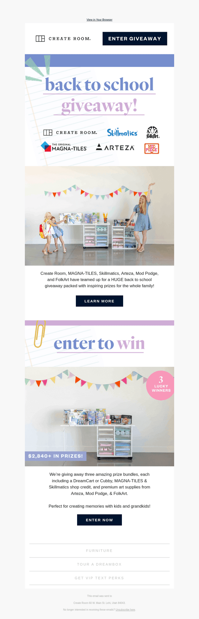 Create Room email from Mon, Aug 18, 2025