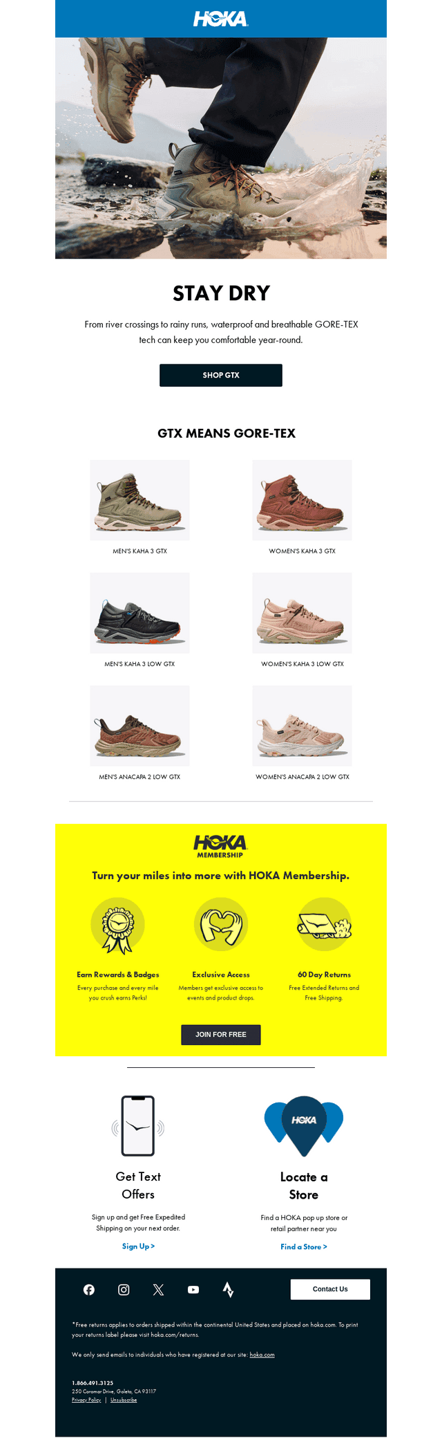 Waterproof and weather-ready