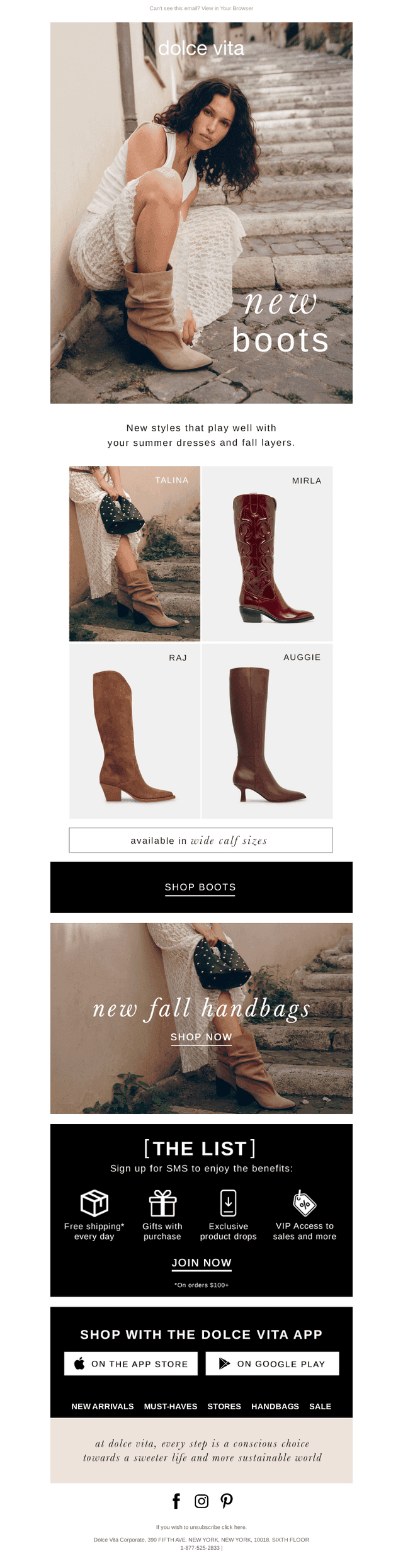 NOT TOO EARLY FOR BOOTS