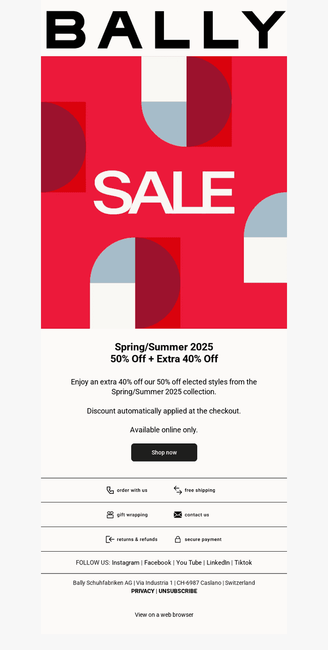 Extra 40% Off Online-Only