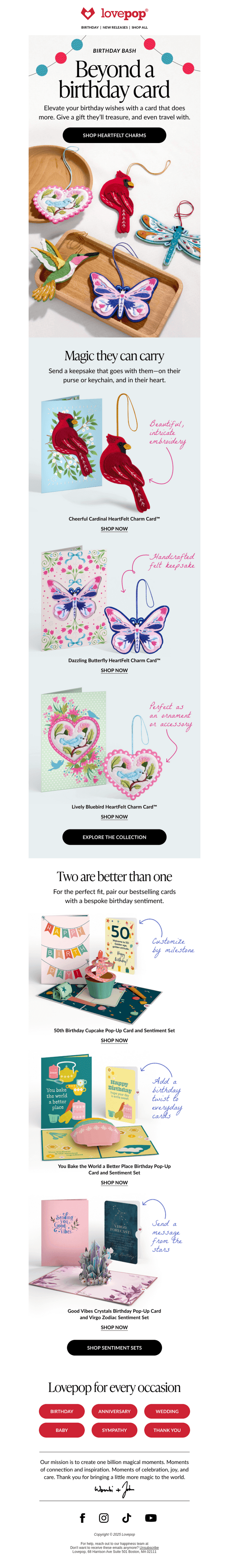 More than a card—it’s a keepsake 🦋 💝