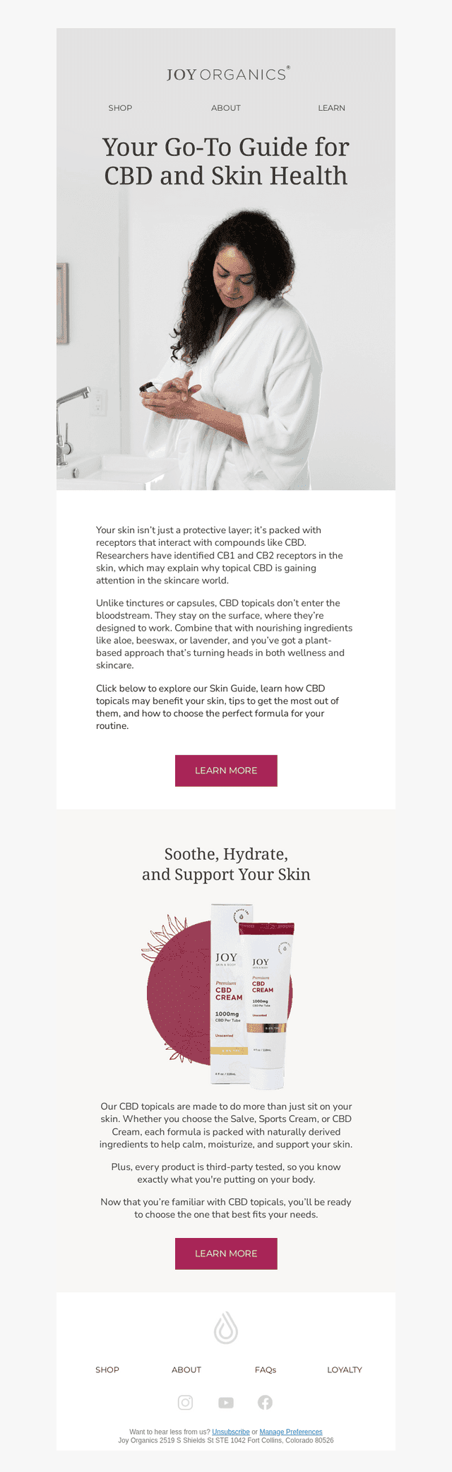 CBD skincare for beginners