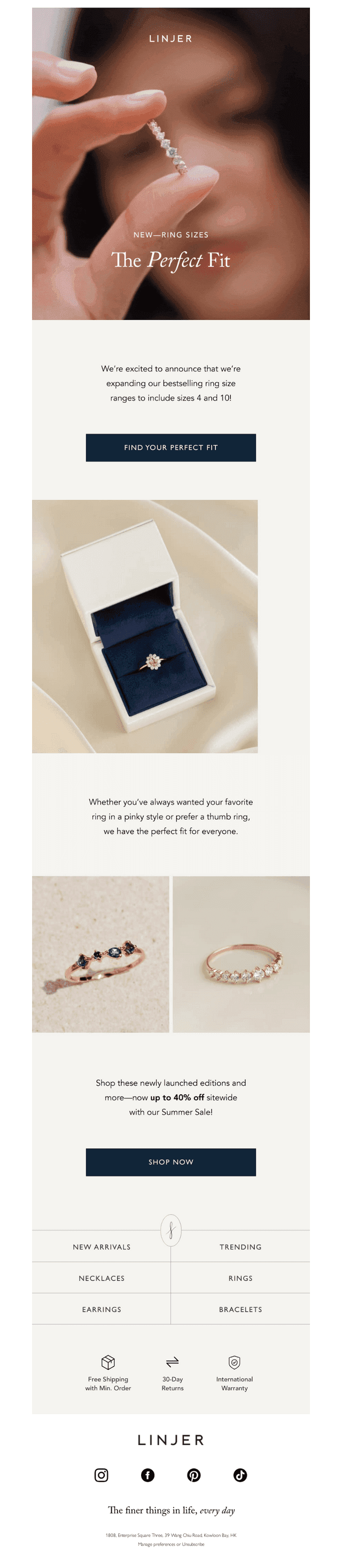 NEW: Bestselling Ring Sizes 💍