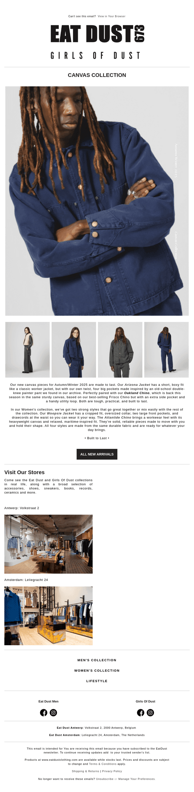 Canvas Collection Dropped