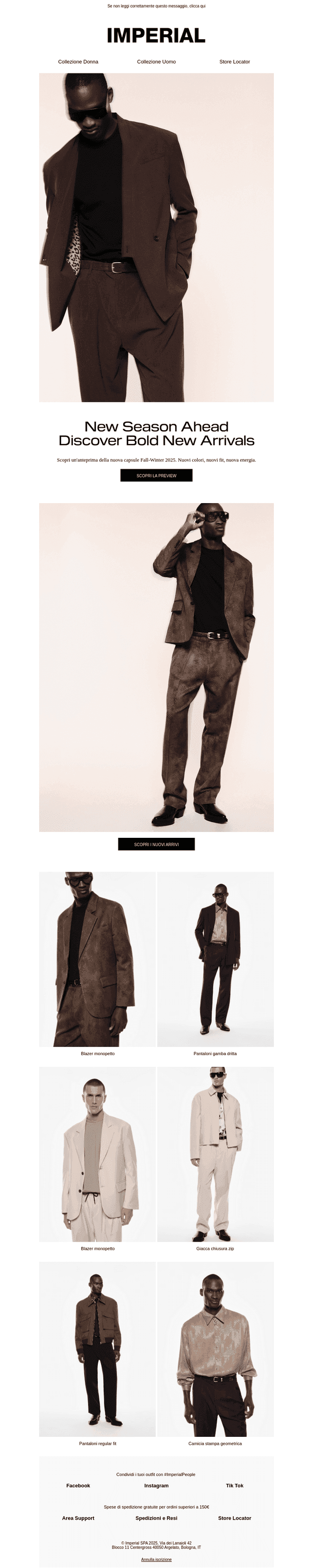 New collection uomo