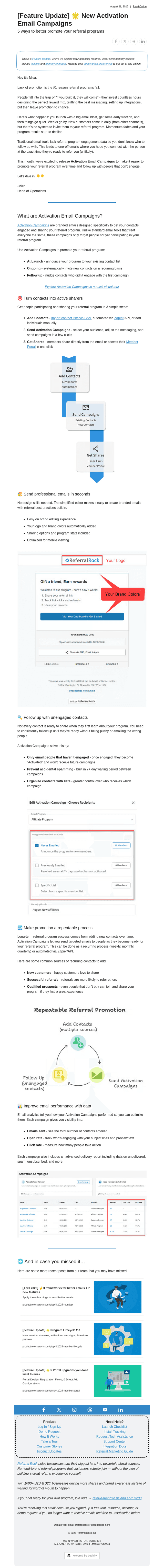 [Feature Update] 🌟 New Activation Email Campaigns