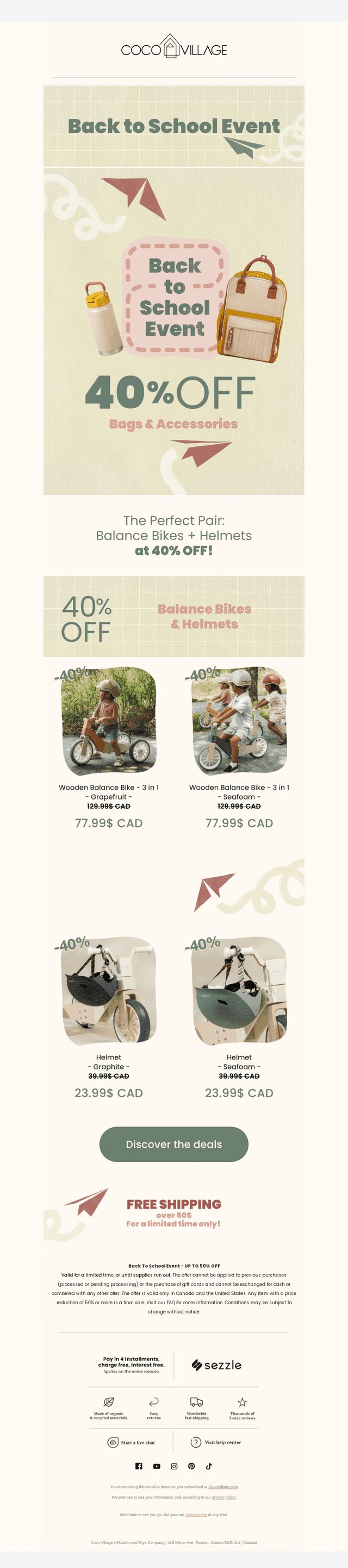 🎉 40% OFF Balance Bikes & Helmets!