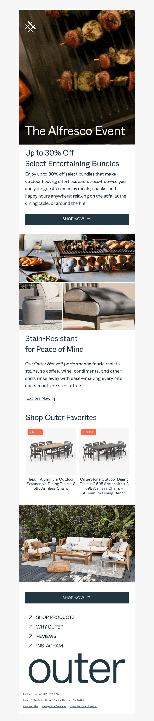 Up to 30% Off Bundles for Easy Outdoor Hosting