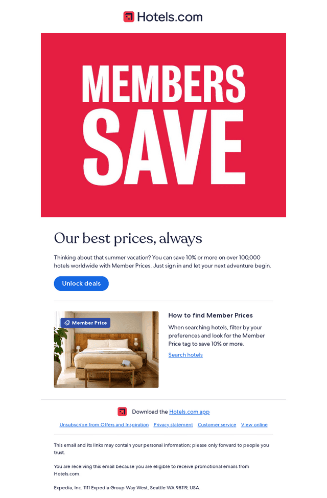 Your Member Prices are waiting
