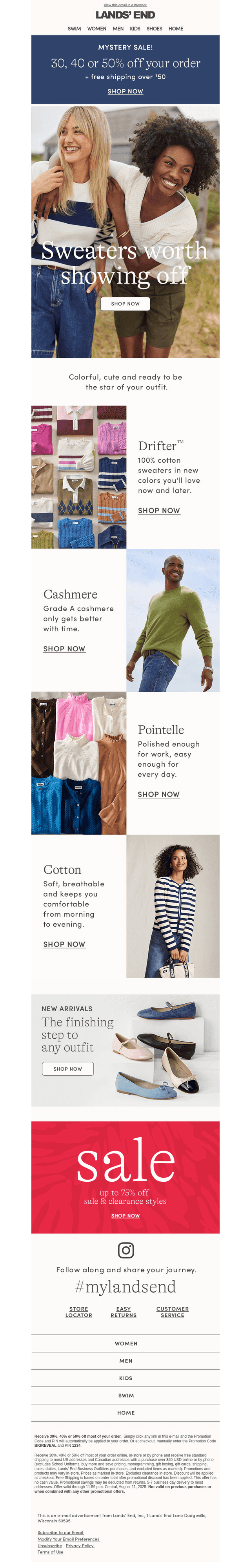 Last call to solve: 30%, 40% or 50% off?