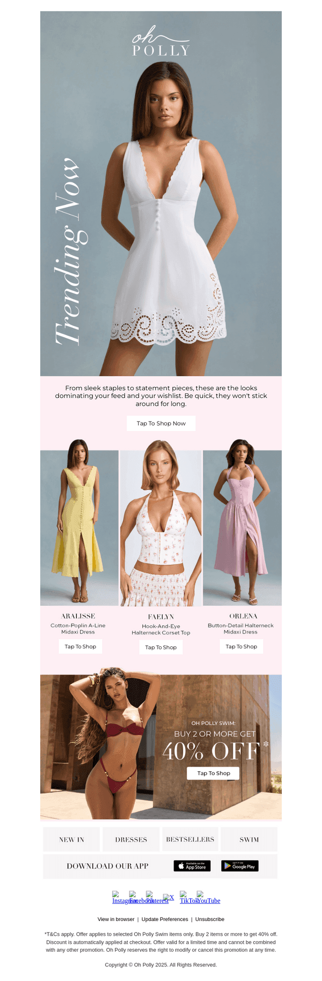 Your next outfit? Already trending