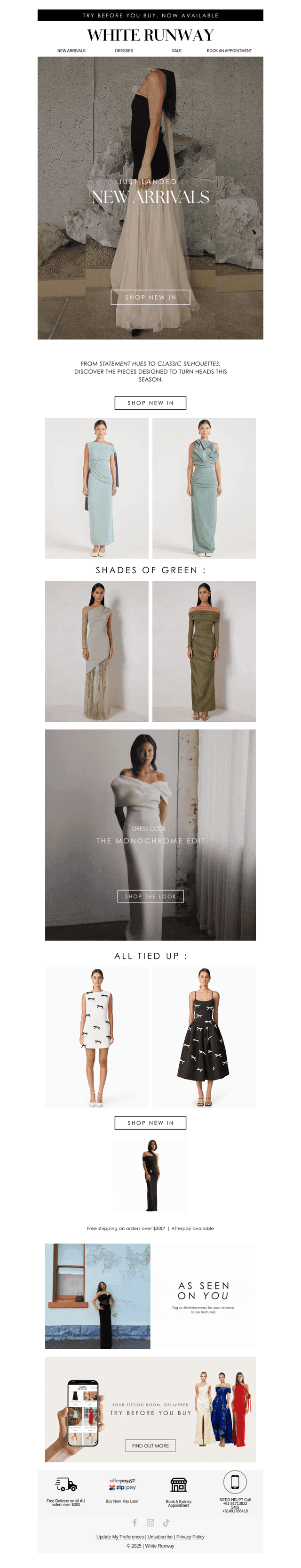 NEW ARRIVALS