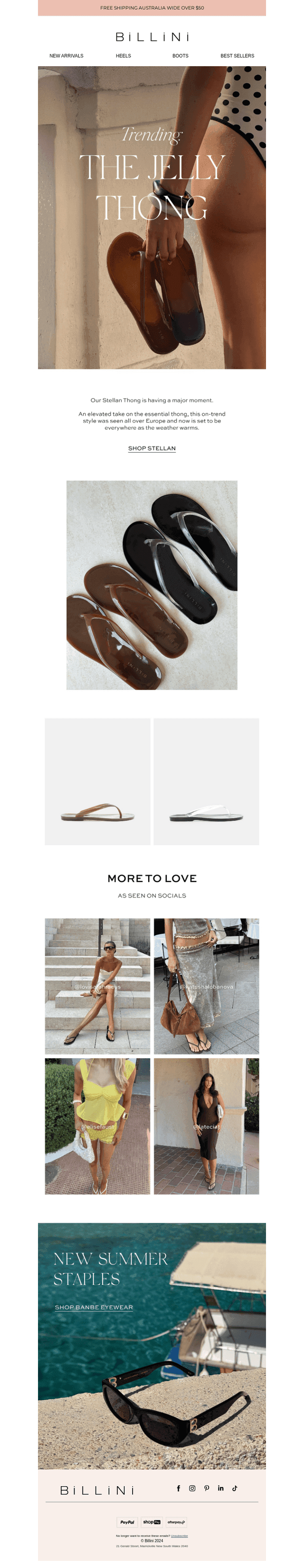 JELLY THONGS Are Here!