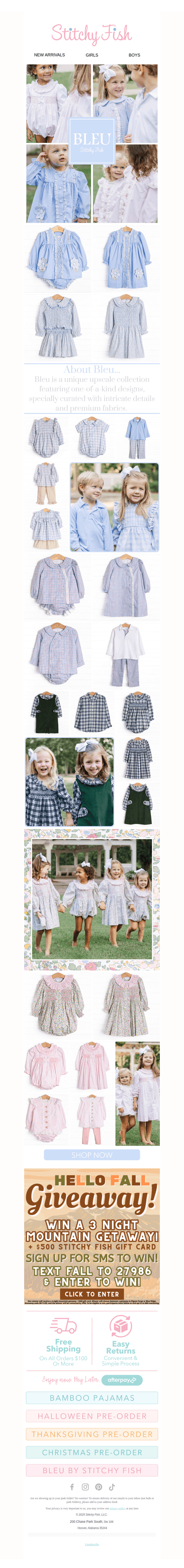 Bleu Is Back With New Fall Styles! 💙