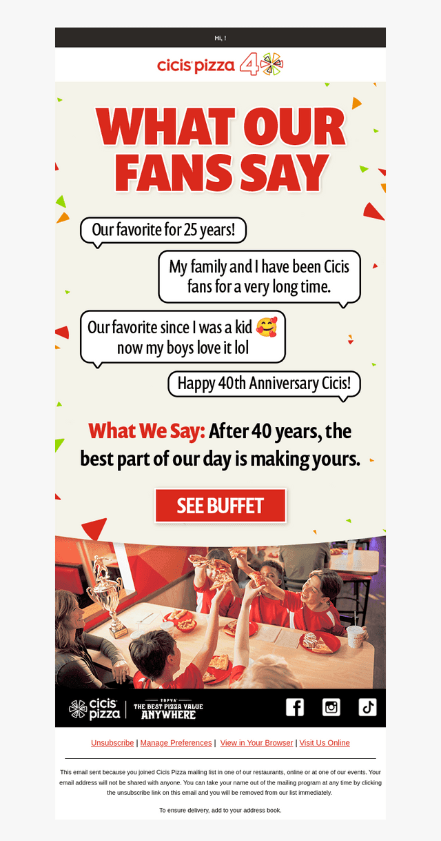 Sharing the Love (and Pizza)