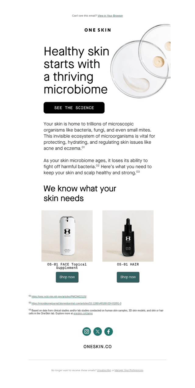 Your skin’s microbiome needs attention