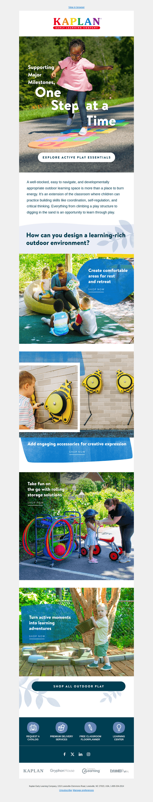 Does your outdoor space inspire successful skill-building?